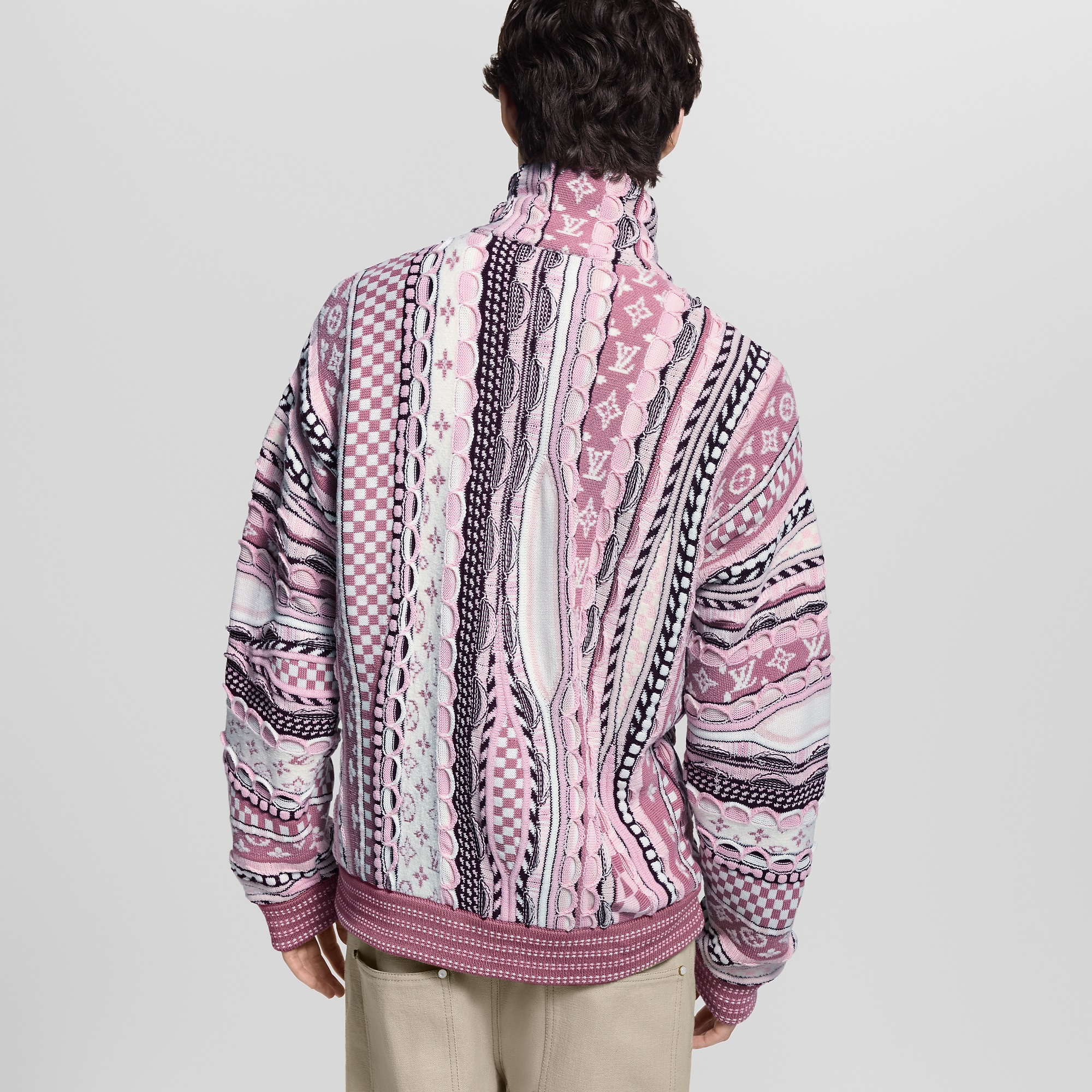 Shop LOUIS VUITTON Half-Zip Pullover at Beverly Center in Los